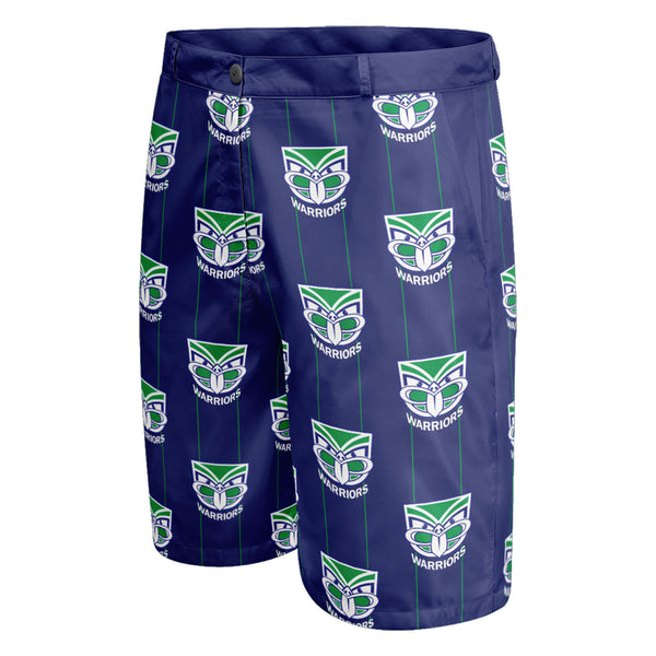 NRL Warriors 'Front Bar' Dress Shorts