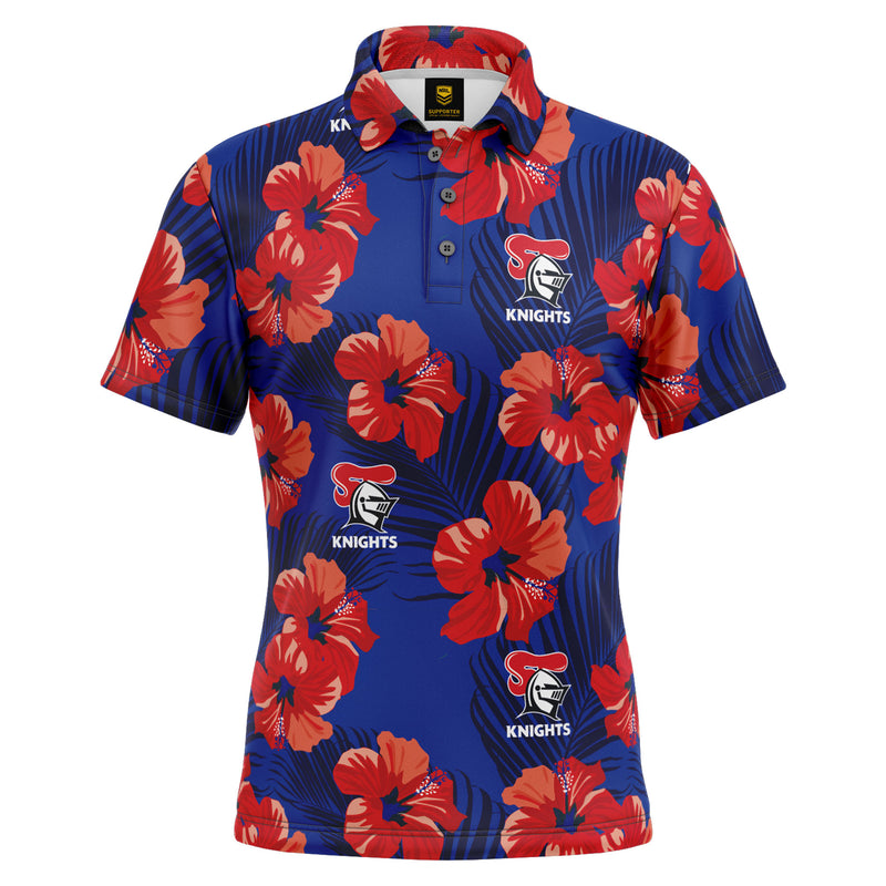 NRL Knights 'Aloha' Golf Polo