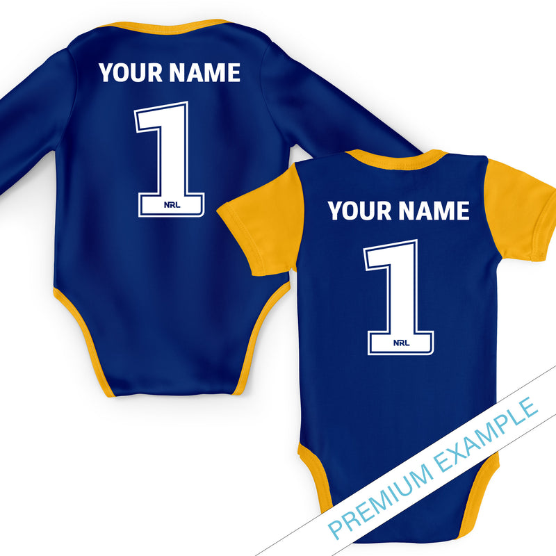 NRL Eels Infant 2pc Gift Set