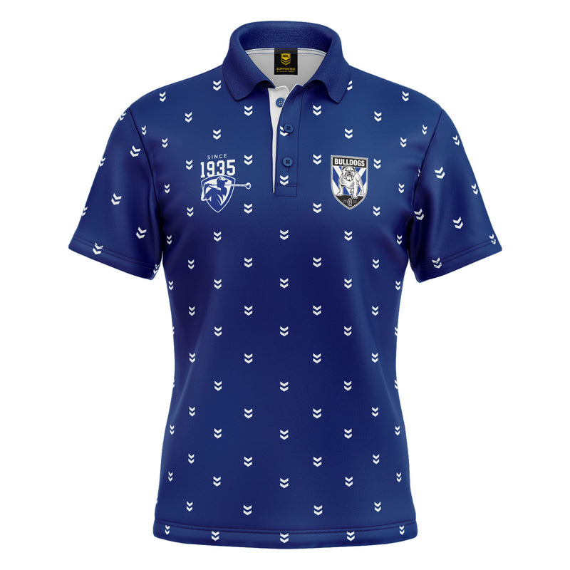 NRL Bulldogs 'Mulligan' Golf Polo