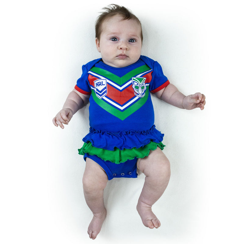 NRL Warriors Girls Footysuit