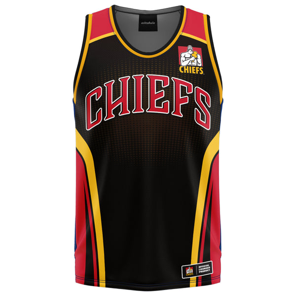 NZ Chiefs 'Hoops' Basketball Singlet - Youth