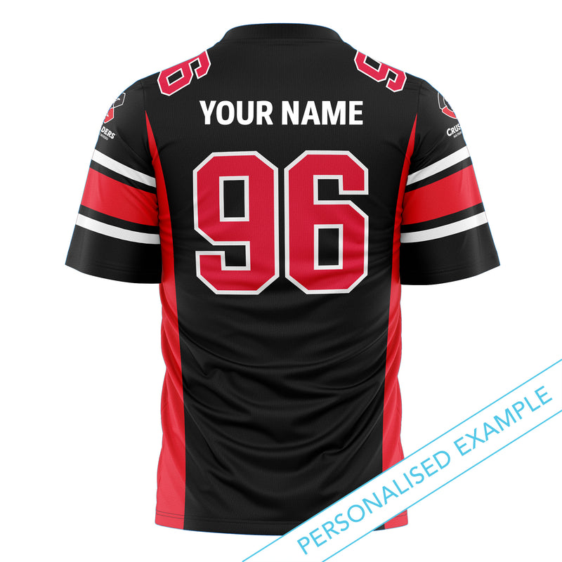 NZ Crusaders 'Touchdown' NFL Supporter Jersey