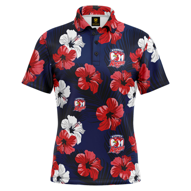 NRL Roosters 'Aloha' Golf Polo