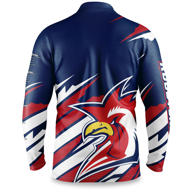 NRL Roosters 'Ignition' Fishing Shirt - Adult