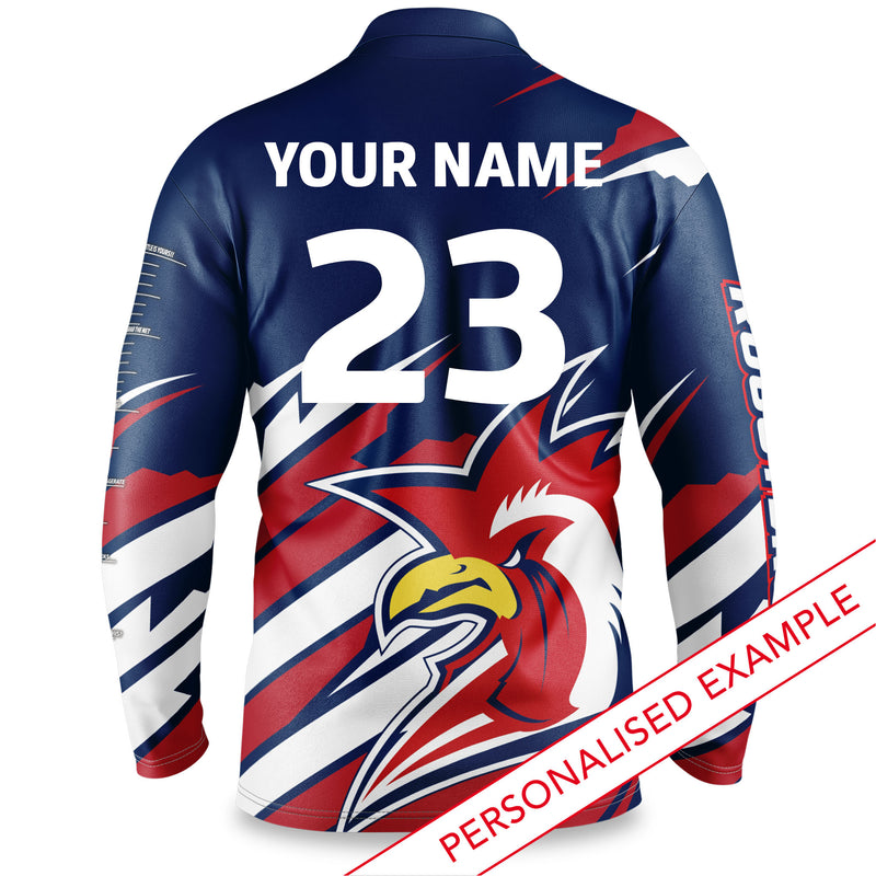 NRL Roosters 'Ignition' Fishing Shirt - Adult