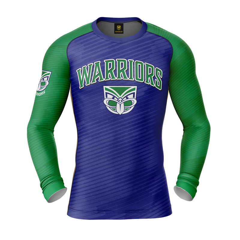 NRL Warriors 'Barrel' Rash Vest