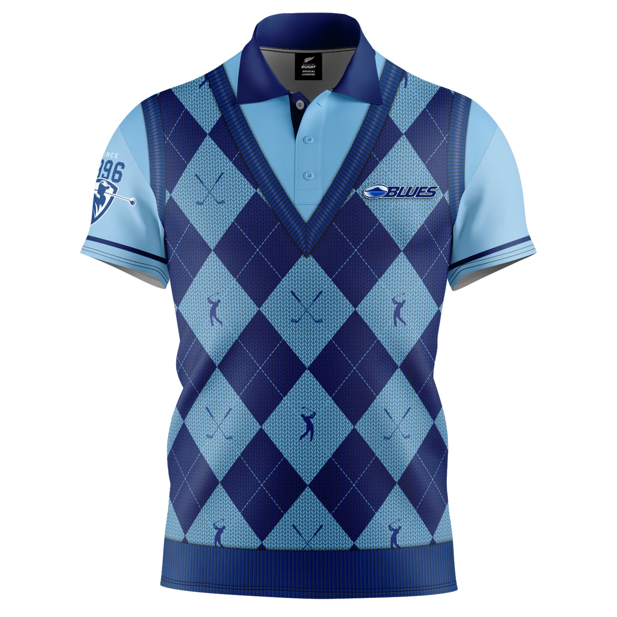 NZ Blues 'Fairway' Golf Polo – Ashtabula NZ