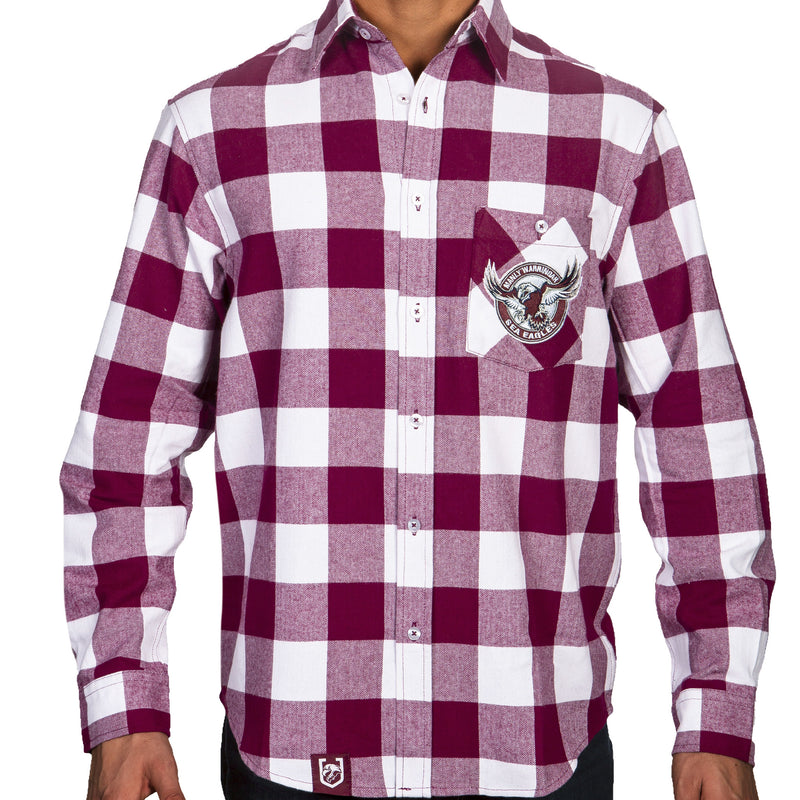 NRL Sea Eagles 'Lumberjack' Flannel Shirt